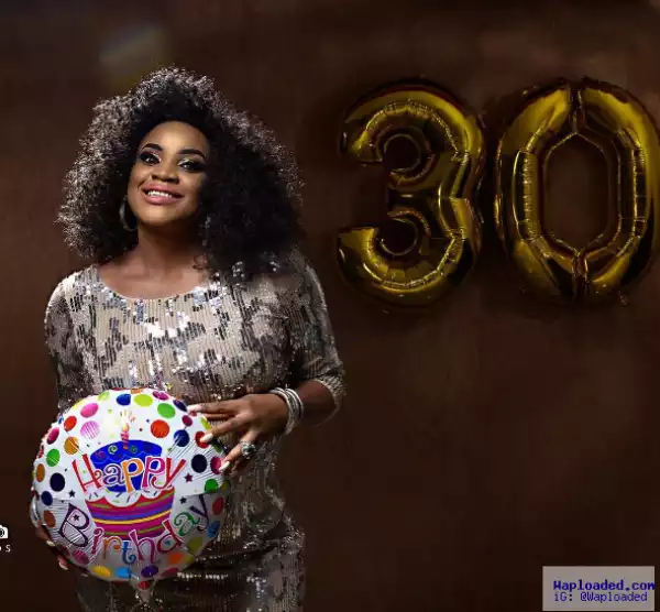 Actress Uche Ogbodo shares new photos to celebrate her 30th birthday